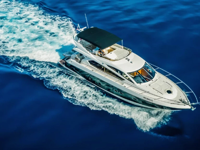 Luxury Yacht rental with or without captain Sunseeker Split