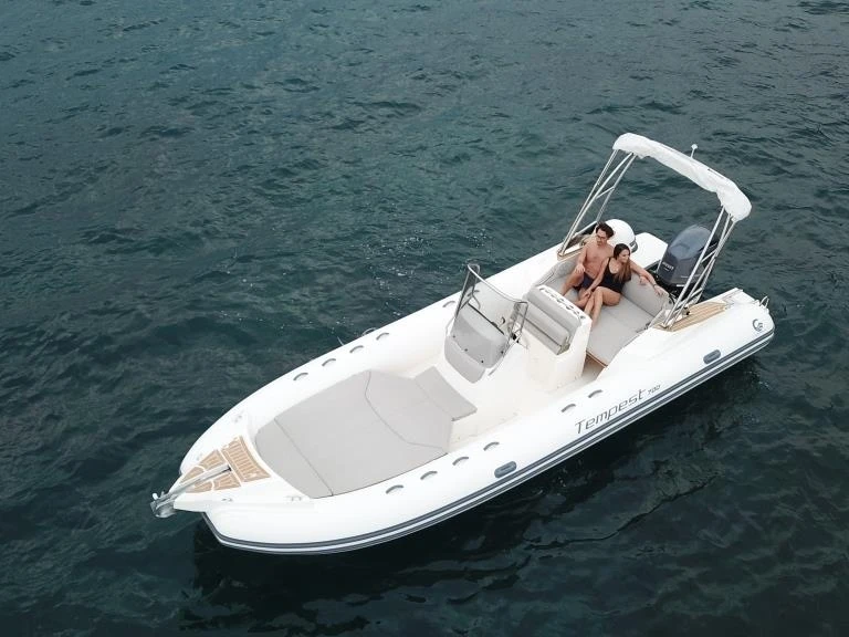 Capelli Tempest 700 CUP charter bareboat or captained in  Marine de Sant'Ambrogio