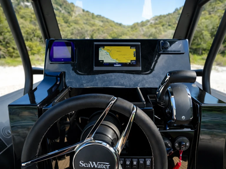 Bareboat Rental RIB Sea Water with a boat licence