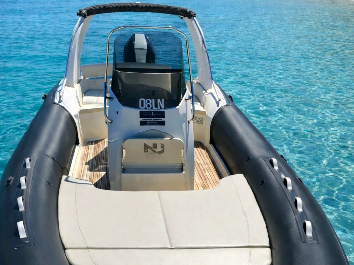 Bareboat Rental RIB Nuova Jolly with a boat licence