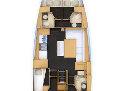 Rent a Jeanneau Jeanneau 54 Castellammare di Stabia