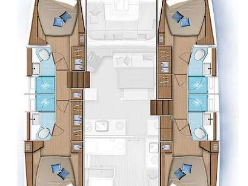 Lagoon Lagoon 46 in Palma de Mallorca on SamBoat