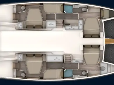 Catamaran rental with or without captain Aventura Sant Antoni de Portmany