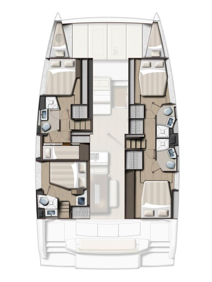 Catamaran for rent Sant Antoni de Portmany at the best price