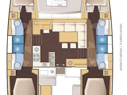 Yacht charter Palma de Mallorca cheap Lagoon 450 F