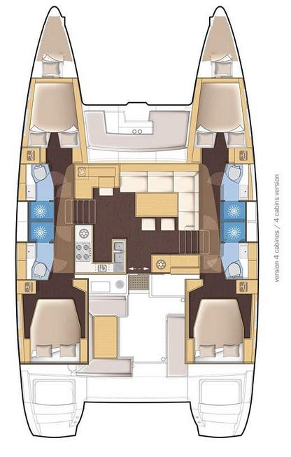 Yacht charter Palma de Mallorca cheap Lagoon 450 F