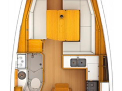 Jeanneau Sun Odyssey 389 in Gouvia on SamBoat