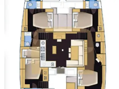 Yacht charter Eden Island cheap Lagoon 52 F