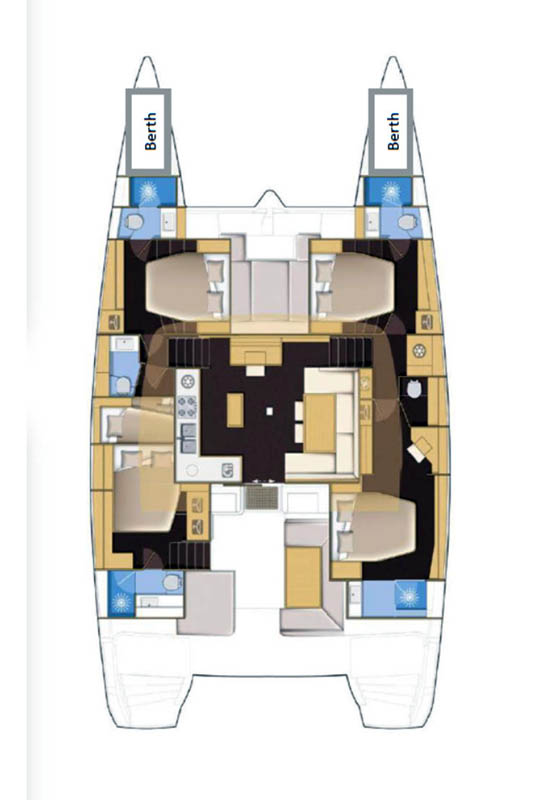 Catamaran rental in Road Town - Lagoon Lagoon 52 F