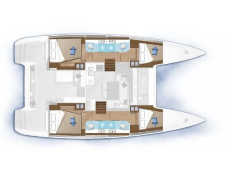 Lagoon Lagoon 40 charter bareboat or captained in  Biograd na Moru