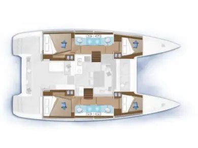 Lagoon Lagoon 40 charter bareboat or captained in  Biograd na Moru