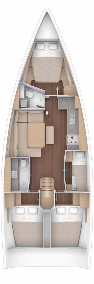 Yacht charter Deme of Volos cheap Dufour 430