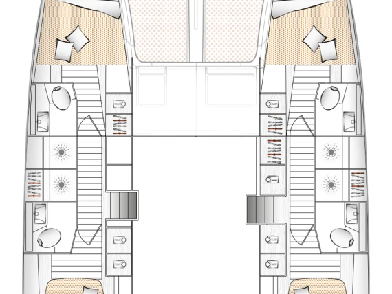 Catamaran rental with or without captain Excess Lefkáda