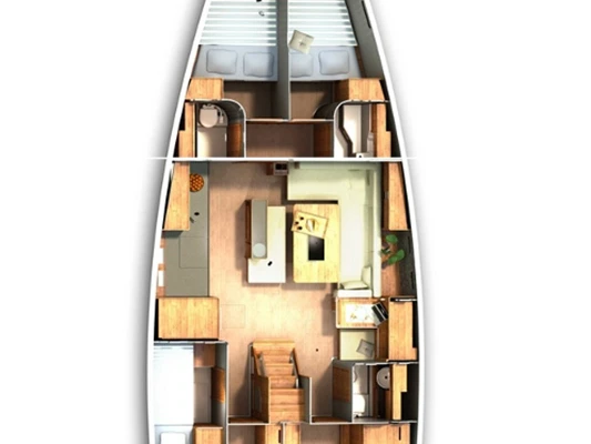 Boat rental Hanse Hanse 505 in Kos on Samboat