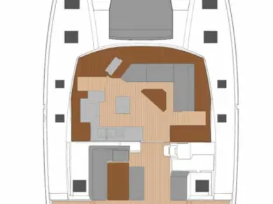 Catamaran rental with or without captain Fountaine Pajot Biograd na Moru