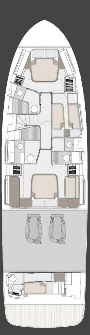Rent a Azimut Azimut Magellano 60 Podstrana