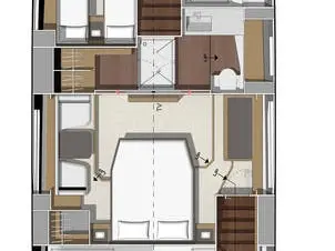 Jeanneau Prestige 520 Flybridge - 3 + 1 cab. charter bareboat or captained in  Split