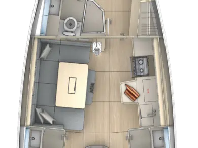 Sailboat rental with or without captain Dufour Trogir