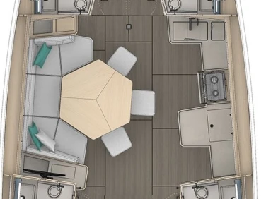 Boat rental Dufour Dufour 44 in Biograd na Moru on Samboat