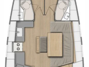 Bénéteau Oceanis 46.1 charter bareboat or captained in  Biograd na Moru