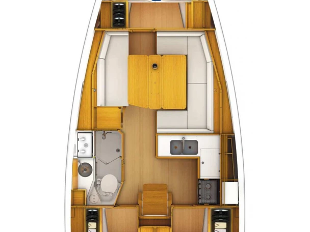 Sailboat rental with or without captain Jeanneau Mali Lošinj