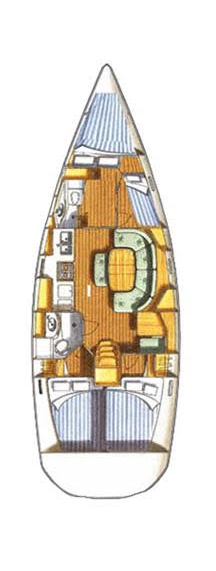 Boat rental Bénéteau Oceanis 411 Clipper in Alimos on Samboat