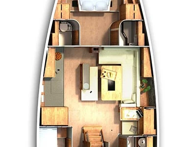 Yacht charter Biograd na Moru cheap Hanse 505