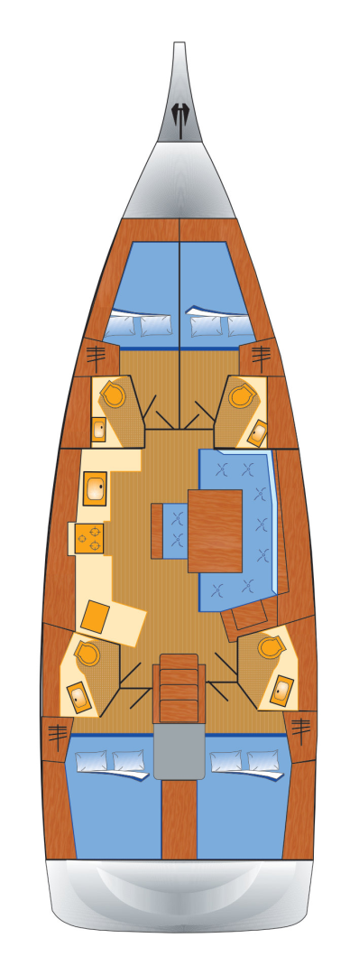 Boat rental Bénéteau Oceanis 46.1 in Can Pastilla on Samboat