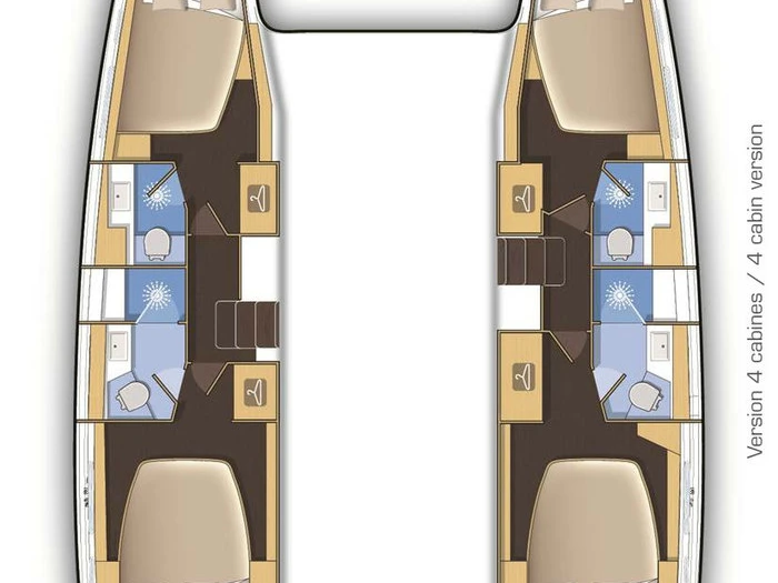 Boat rental Lagoon Lagoon 42 in Salamina on Samboat