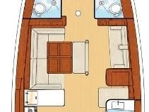 Sailboat rental in Alimos - Bénéteau Oceanis 54