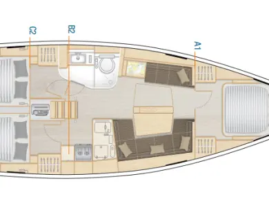 Boat rental Hanse Hanse 418 in Fethiye on Samboat