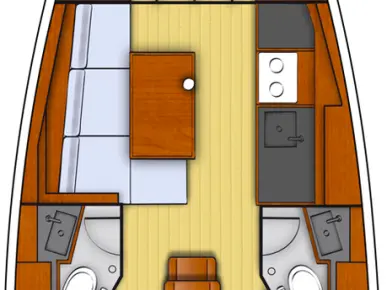 Sailboat for rent Biograd na Moru at the best price