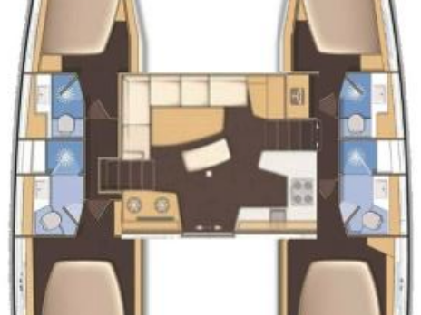 Yacht charter Marina (City) cheap Lagoon 40