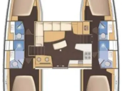 Yacht charter Marina (City) cheap Lagoon 40