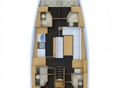 Boat rental Jeanneau Jeanneau 54 in Pirovac on Samboat