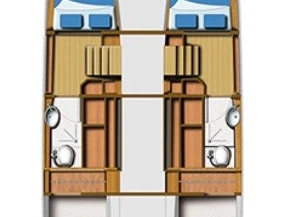 Aquila Aquila 36 charter bareboat or captained in  Le Marin