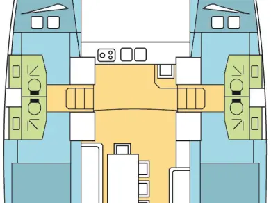 Yacht charter La Paz cheap Bali 4.0