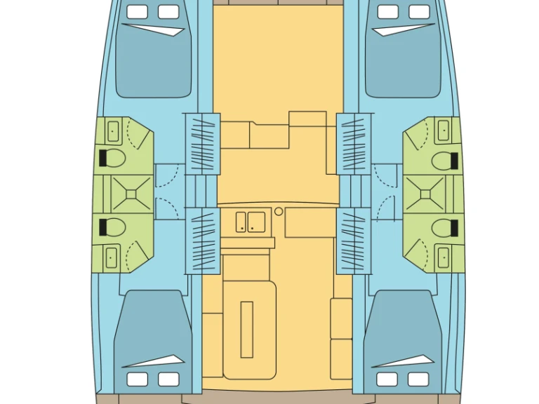 Catamaran rental in Parham Town - Bali Bali 4.2