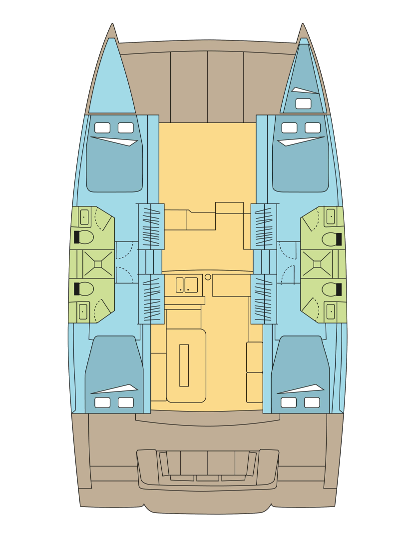 Catamaran rental in Parham Town - Bali Bali 4.2