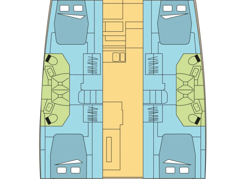 Bareboat Rental Catamaran Bali with a boat licence