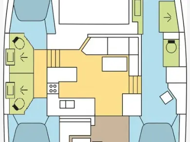 Catamaran rental in Alimos - Fountaine Pajot Astrea 42