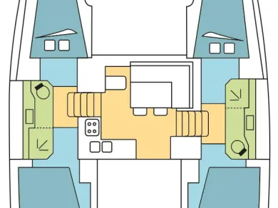 Boat rental Lagoon Lagoon 40 in Airlie Beach on Samboat