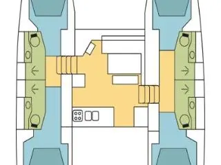 Bareboat Rental Catamaran Lagoon with a boat licence