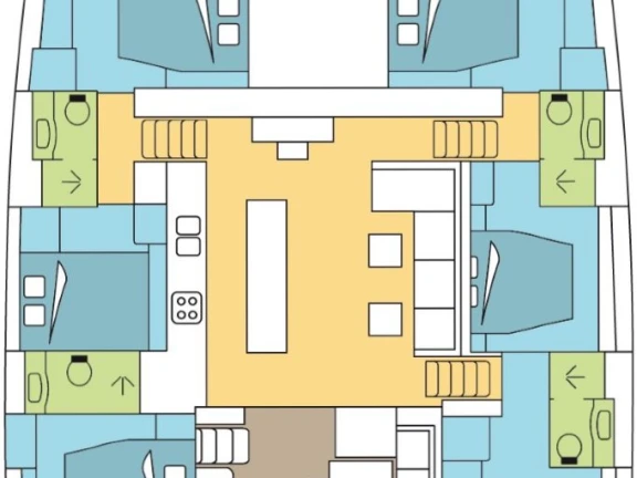 Rent a Lagoon Lagoon 620 Le Marin