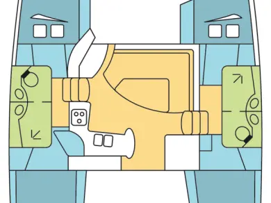 Fountaine Pajot Lipari 41 charter bareboat or captained in  Airlie Beach