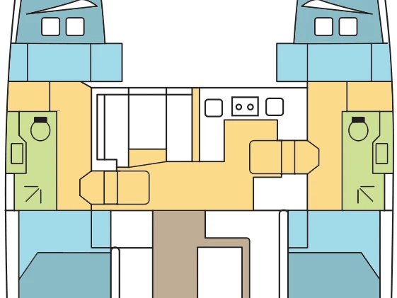 Catamaran for rent Saint George's at the best price