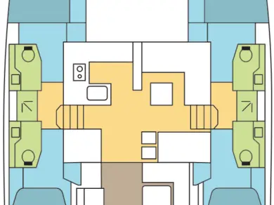 Yacht charter Le Marin cheap Nautitech 46 Fly