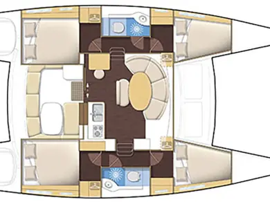 Catamaran for rent Propriano at the best price