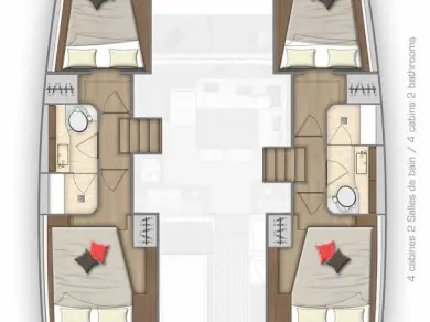 Yacht charter Ao Po cheap Lagoon 40