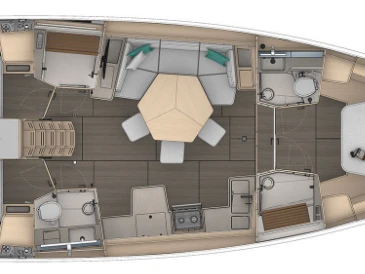 Sailboat rental with or without captain Dufour Marseille